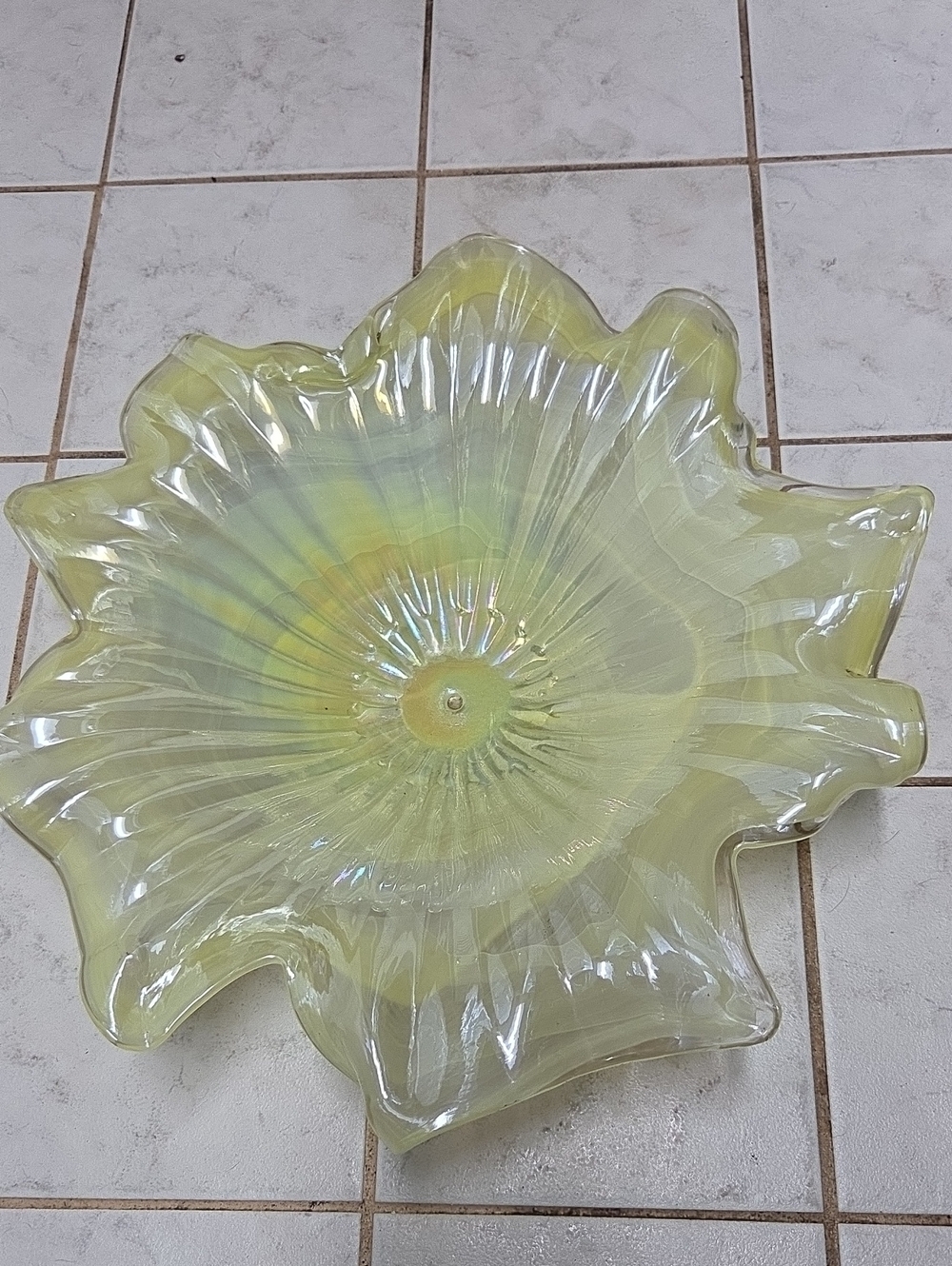Vintage Murano Art Glass Bowl